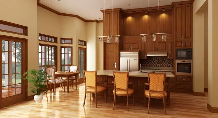 Kitchen and Eating area